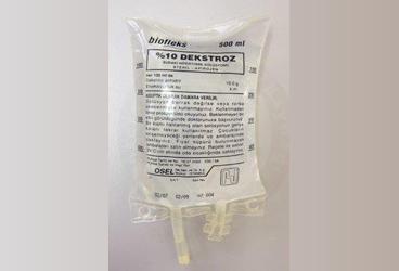 BIOFLEKS %10 DEKSTROZ SUDAKI HIPERTONIK SOL (PVC TORBA)500 ML SETLI