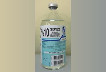 %10 DEKSTROZ SUDAKI HIPERTONIK SOLUSYON 500 ML SETLI SISE