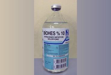 BIOHES %10 INTRAVENOZ  500 ML SOLUSYON SETLI SISE