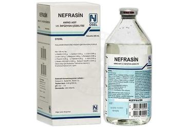 NEFRASIN AMINO ASIT I.V. INFUZYON SOLUSYONU 500 ML SETLI SISE
