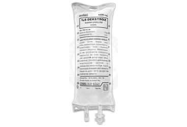BIOFLEKS %5 DEKSTROZ SUDAKI SOL (PVC TORBA) 1000 ML SETLI