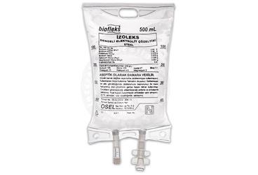 BIOFLEKS IZOLEKS DENGELI ELEKTROLIT SOL (PVC TORBA) 500 ML SETSIZ
