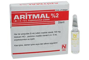 ARITMAL   %2  100 MG 5 ML 5 AMPUL