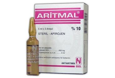 ARITMAL %10  500 MG 5 ML 3 AMPUL