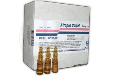 ATROPIN SULFAT 1 MG BIOSEL 1MLX100 AMPUL