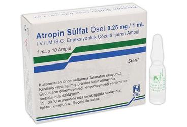 ATROPIN BIOSEL  0,25 MG 10 AMPUL