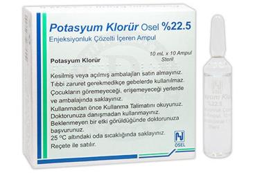 POTAS.KL %22.5 10 ML 10 AMPUL