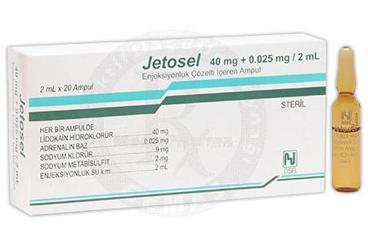 JETOSEL 2 ML 20 AMPUL