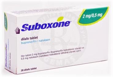SUBOXONE 2 MG/0,5 MG 28 DILALTI TABLET