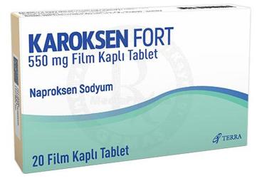 KAROKSEN FORT 550 MG FILM KAPLI TABLET (20 TABLET)