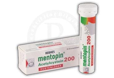 MENTOPIN 200 MG 20 EFFERVESAN TABLET