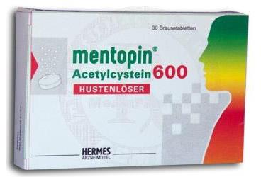 MENTOPIN 600 MG 30 EFFERVESAN TABLET
