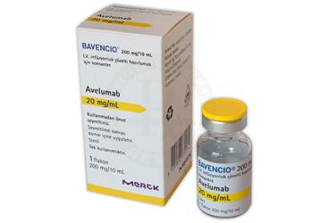 BAVENCIO 200 MG/10 ML IV INFUZYONLUK COZELTI HAZIRLAMAK ICIN KONSANTRE