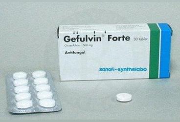 GEFULVIN FORTE 500 MG 30 TABLET