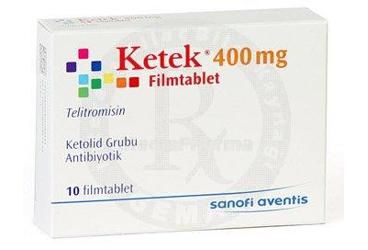 KETEK 400 MG 10 FILM TABLET