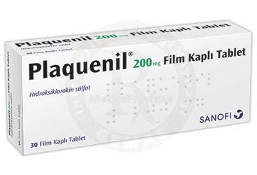 PLAQUENIL 200 MG 30 FILM KAPLI TABLET