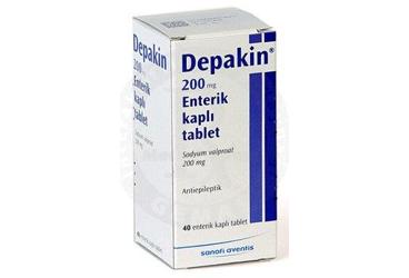 DEPAKIN 200 MG 40 ENTERIK KAPLI TABLET