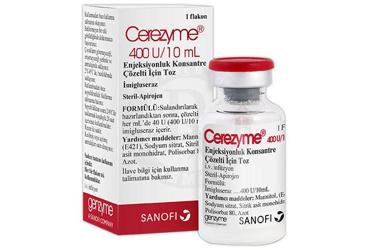 CEREZYME 400 U 1 FLAKON