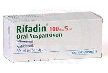 RIFADIN 100 MG 80 ML ORAL SUSPANSIYON