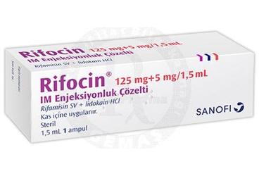 RIFOCIN 125 MG/1,5 ML  1 AMPUL