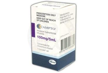CAMPTO 100 MG 1 FLAKON