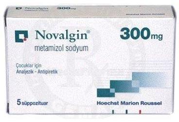 NOVALGIN 300 MG 5 SUPOZITUAR