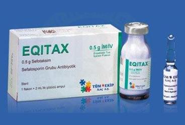EQITAX 0,5 GR IM/IV ENJ.TOZ ICEREN 1 FLAKON