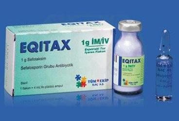 EQITAX 1 GR IM/IV ENJ.TOZ ICEREN 15 ML 1 FLAKON+  4 ML COZ. AMPUL