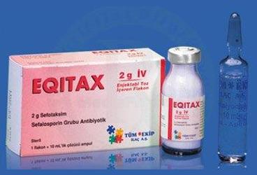 EQITAX 2 GR IM/IV ENJ.TOZ ICEREN 15 ML 1 FLAKON+10 ML COZ. AMPUL