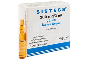 SISTECS 300MG/3ML COZELTI ICEREN 10 AMPUL