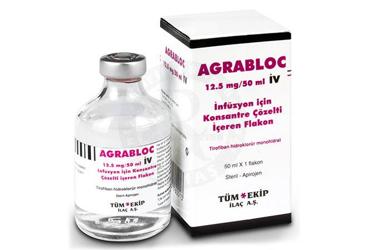 AGRABLOC 12,5 MG/50 ML IV INF. ICIN KON. COZ. ICEREN FLAKON (1 FLAKON)