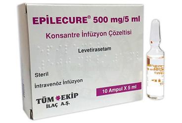EPILECURE 500 MG/ 5 ML KONSANTRE INF.COZ. ICEREN 10 FLAKON