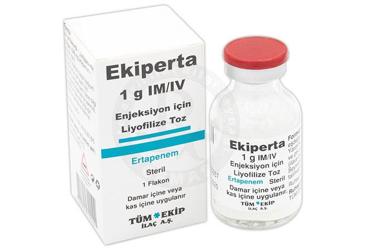 EKIPERTA 1G IM/IV ENJEKSIYON ICIN LIYOFILIZE TOZ