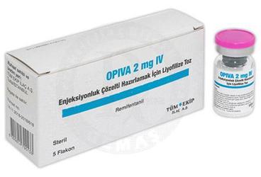 OPIVA 2 MG IV ENJEKSIYONLUK COZELTI HAZIRLAMAK ICIN LIYOFILIZE TOZ (5 ADET)