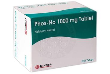 PHOS-NO 1000 MG 180 TABLET