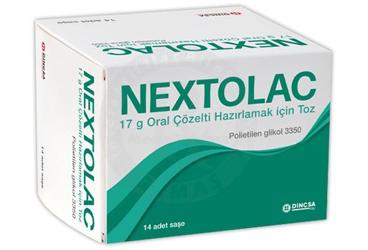 NEXTOLAC 17 G ORAL COZELTI HAZIRLAMAK ICIN TOZ (14 SASE)
