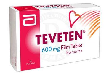 TEVETEN 600 MG 28 FILM TABLET