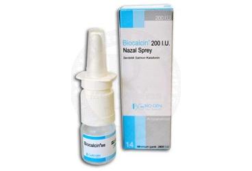 BIOCALCIN 200 IU 1X1 14 DOZ NAZAL SPREY