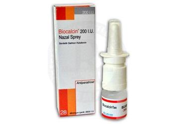 BIOCALCIN 200 IU  1X1 28 DOZ NAZAL SPREY