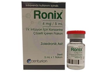 RONIX 4 MG/5 ML IV INFUZYON ICIN KONSANTRE COZELTI ICEREN 1 FLAKON