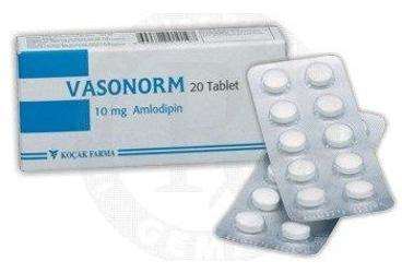VASONORM 10 MG 20 TABLET