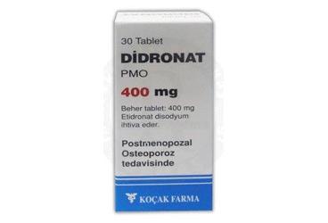 DIDRONAT 400 MG TABLET              (30 TABLET)