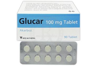 GLUCAR 100 MG 90 TABLET