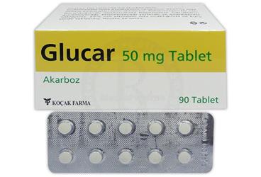 GLUCAR 50 MG 90 TABLET