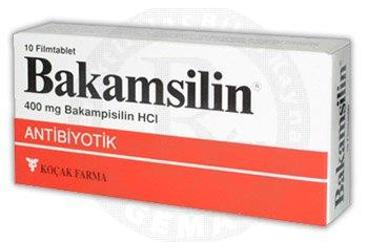 BAKAMSILIN 400 MG 10 TABLET