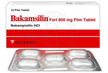 BAKAMSILIN FORT 800 MG 10 TABLET