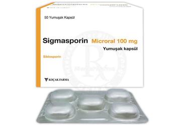 SIGMASPORIN MICRORAL 100 MG YUMUSAK KAPSUL (50 KAPSUL)