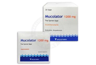 MUCOLATOR 1200 MG TOZ ICEREN 20 SASE