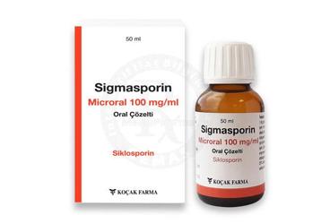 SIGMASPORIN MICRORAL 100 MG/ML ORAL COZELTI 50 ML