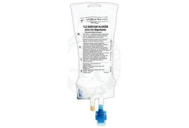 %3 SODYUM KLORUR COZELTISI 250 ML (SETLI-MEDIFLEKS)